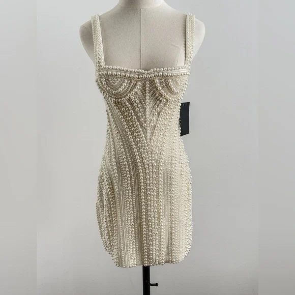 Retrofete Elaina Pearl Dress size XS $1598 - Picture 6 of 16